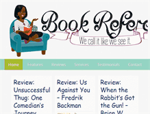 Tablet Screenshot of bookreferees.org